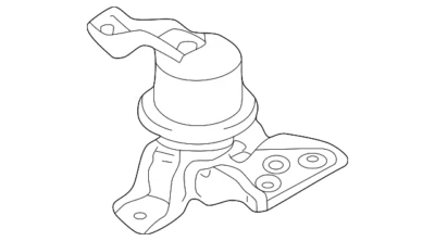 Genuine Mitsubishi Side Mount MR491479 - Image 1 of 2