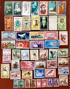 50 Briefmarken Südafrika - Lot#06o - Bild 1 von 1