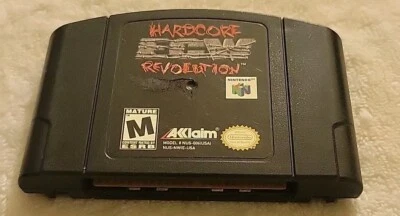 ECW Hardcore Revolution Nintendo 64 N64 2000 Cartridge Only - Image 1 of 4