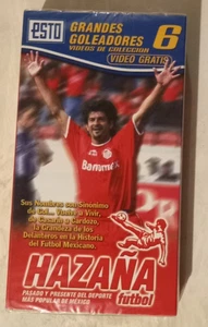 HAZAÑA FUTBOL VOL. 6, MOVIE BY CLIO, MEXICAN VHS, SPANISH SPOKEN, STILL SEALED - Picture 1 of 2
