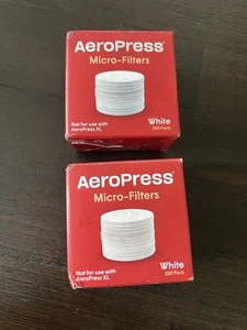 AeroPress Coffee Maker Replacement Micro-Filters Lot Of 2 Packs Of 350 - Picture 1 of 3