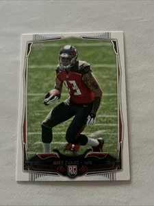 2014 Topps #387 Mike Evans RC Rookie Football Karte Tampa Bay Buccaneers C9 - Bild 1 von 2
