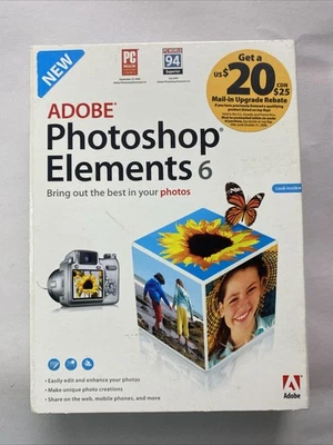 Adobe Photoshop Elements 6 Software - Image 1 of 2