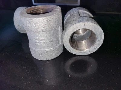 Ward Domestic 1" Class 300 Galvanized Malleable Iron Coupling - Image 1 of 3