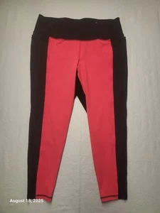 Livi Leggings Women's Black Orange NWOT 18/20 - Picture 1 of 7