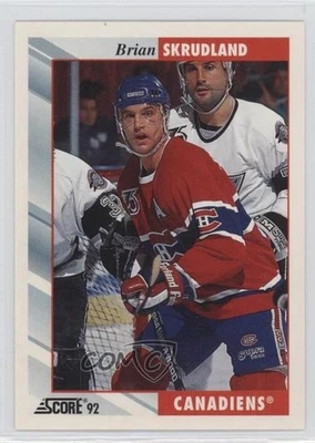 1992-93 Score Brian Skrudland #136 - Image 1 of 2