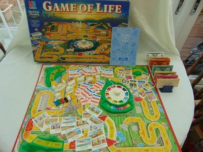 Vintage 1984/91 GAME OF LIFE Board Game MB Games - Complete - Image 1 of 4