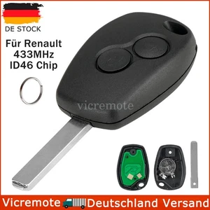 Auto Funkschlüssel Set für Renault Twingo II Clio Kangoo Wind Dacia Duster Logan - Bild 1 von 8