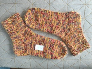 Wollsocken. Handgestrickt Gr.38-39 Sehr warm weich - Bild 1 von 2