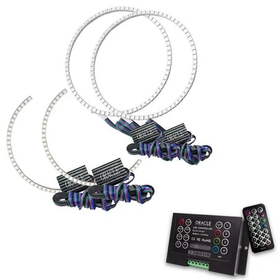 Juego de emisor de anillo de halo de faros Oracle - 2014 a través de se adapta a Toyota Tundra 2017 color Foto 1 de 4