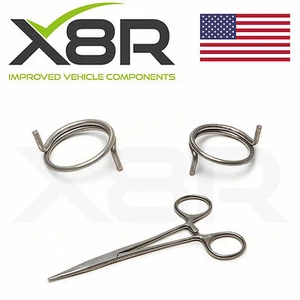 MERCEDES ML 270 CDI & 400 CDI W163 DOOR LATCH ACTUATORS REPAIR KIT SPRING X2 - Picture 1 of 8