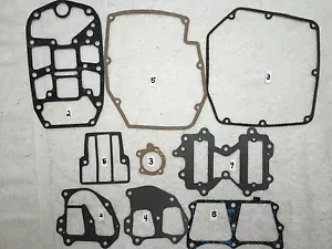 OMC GASKETS- 36 Assorted- Johnson, Evinrude- Less than a buck a piece------->NEW - Bild 1 von 1