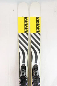 21-22 K2 MindBender 108Ti Used Mens Skis w/Bindings 186cm #979532 - Picture 1 of 9