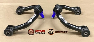 Freedom Off-Road Front Upper Control Arms 03-21 Lexus GX470 GX460 w/ 1-4" Lift - Picture 1 of 5