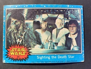Sighting the Death Star, Star Wars, Star Wars Series #1, Blue, #32 - Picture 1 of 2