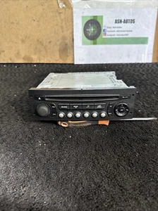 2010 CITROEN C4 PICASSO RADIO STEREO CD PLAYER HEAD UNIT 96750203XT - Picture 1 of 8