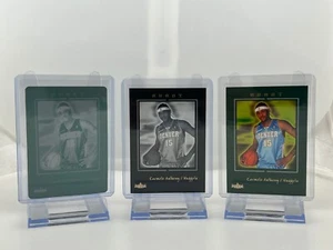 2004 Fleer Carmelo Anthony Avant RC Trio /699, /199, Printing Plate - Picture 1 of 7