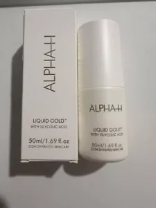 Alpha-H LIQUID GOLD GLYCOLIC ACID EXFOLIATING TREATMENT - 50mL NEW BOXED - Foto 1 di 1