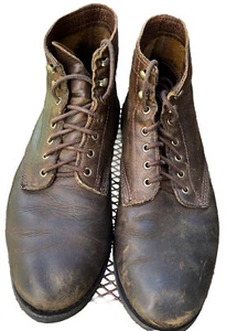 Wolverine 1000 mi Leather Boots Brown Welt 12 D? - Picture 1 of 9