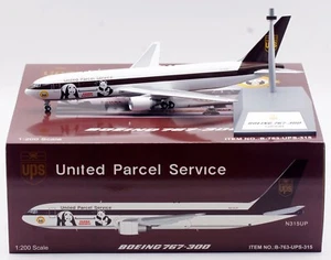 B- Modelos 1:200 United Parcel Service UPS Boeing B767-300 Diecast Modelo N315UP - Imagen 1 de 14