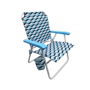 Oversize Fabric Chair, Blue Wave - Picture 1 of 4