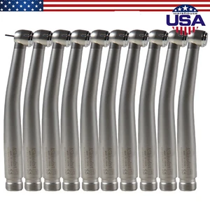10 Pcs NSK PANA MAX Style Dental High Speed Handpiece Push Button Turbine 2 Hole - Picture 1 of 19