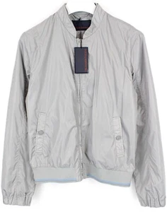 Trussardi Jeans Bomber Veste Homme ( Ue ) 50 Léger Fermeture Éclair Maille - Imagen 1 de 9