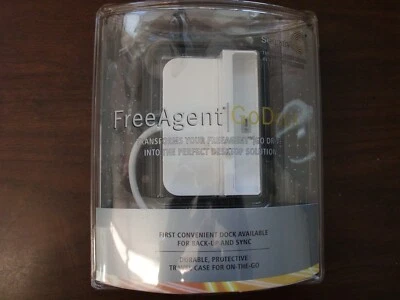 Seagate Free Agent Go Dock White with Travel Case Sealed - Image 1 of 2