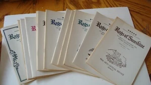 Rays of Sunshine 12 Book Lot 1960 Words of Wisdom Quations Poetry..More VG - Picture 1 of 4