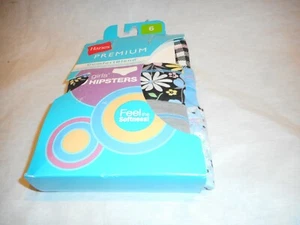 N/W/B Hanes Premium Girl's Hipsters Panty Size 6 - Picture 1 of 3