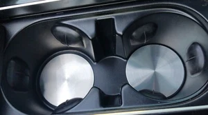 Range Rover L405 OEM 2013-22* SVAutobiography Aluminum Cupholder Insert Pair New - Picture 1 of 2