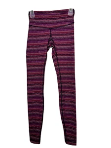 Lululemon Wunder Under Pant III Legging Space Dye Twist Regal Plum Alarming 4 - Picture 1 of 8