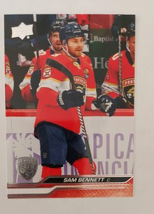 2023-24 Upper Deck Series 1 Base #80 Sam Bennett Florida Panthers