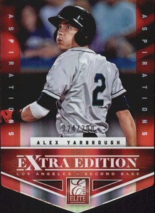 2012 Elite Extra Edition Aspirations Baseball Card #133 Alex Yarbrough /200