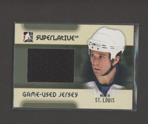 2007-08 ITG Superlative Jerseys Silver #GUJ68 Martin St. Louis /30