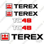 Pour Terex Tc48 Décalque Kit Mini Pelleteuse Stickers Equipment Decas - 3M