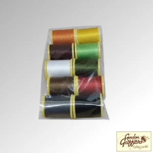  Paquete de mezcla de hilo Wisp microfino 8/0 de 10 carretes (WISP) Gordon Griffiths - Imagen 1 de 3