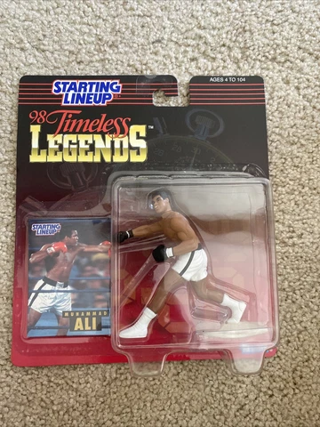 1998 Kenner Starting Lineup Timeless Legends Muhammad Ali White Trunks Cover