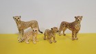 Schleich Lot 4 CHEETAH CUB  14143 14327 14614 14866 African Animal Wild Figure