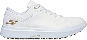 Zapato de golf Skechers para mujer Drive 6 Arch Fit cuero ajuste relajado impermeable - Imagen 1 de 9