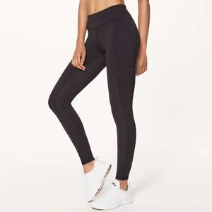 Lululemon Speed Up Tight Full-On Luxtreme 28" schwarz Größe 6 - Bild 1 von 4