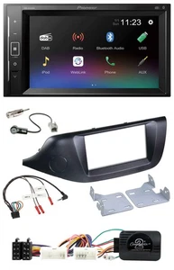 Pioneer DAB Lenkrad 2DIN Bluetooth USB Autoradio für Kia Ceed ab 2012 schwarz oh - Bild 1 von 11