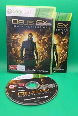 Deus Ex Human Revolution - Xbox 360 PAL - Complete W Manual - Great Condition - Image 1 of 3
