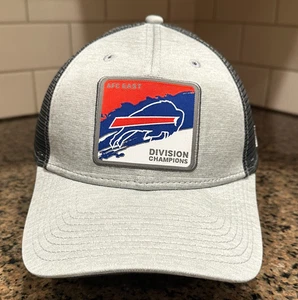 Buffalo Bills NFL Football New Era 9Forty SnapBack Hat Cap Gray - Picture 1 of 8