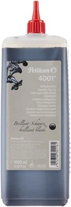 4001 Bottled Ink for Fountain Pens, Brilliant Black, 1 Liter, 1 Each (301168) - Picture 1 of 3