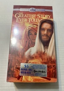 The Greatest Story Ever Told 2 Tapes Watermarks VHS New Factory Sealed Videotape - Picture 1 of 3