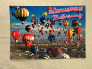 Postal de colección de globos aerostáticos festival de globos aerostáticos de Albuquerque Nuevo México - Imagen 1 de 2
