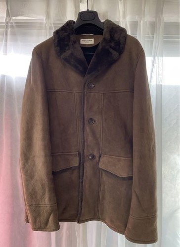 SAINT LAURENT (YSL) Cappotto uomo shearling Saint Laurent