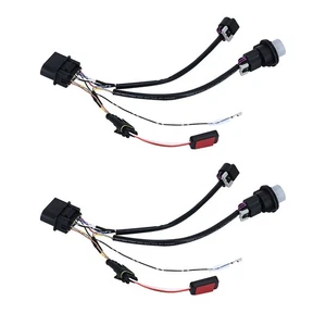 2X Headlight Lamp Wiring Harness Adapter For Dodge Ram 1500 2500 3500 2013-18 - Picture 1 of 12