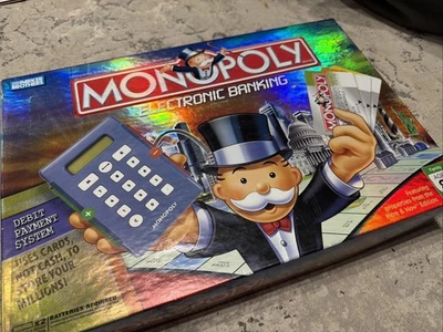 Monopoly Electronic Banking COMPLETE Hasbro Gaming 2007 TESTED WORKS - Image 1 of 4